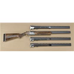 Browning Superposed four-barrel set, Diana  grade, Belgian made, serial #5218S72, signed  “C. Baerto