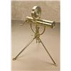 Image 1 : .22 caliber miniature Gatling gun, Bulldog  model, #129 by Karl Furr with matching  magazine, condit