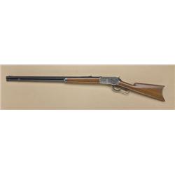 Winchester model 1886 lever-action rifle, 28”  octagon barrel, full magazine, crescent  butt, set tr