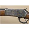Image 3 : Winchester model 1886 lever-action rifle, 28”  octagon barrel, full magazine, crescent  butt, set tr