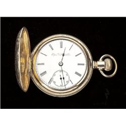 Historic gold-filled pocket watch by Elgin  National Watch Co. inscribed on the inner  cover “To Col