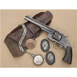 Historic Smith & Wesson Model No. 3 Schofield  First Model single action revolver, .45  cal., 7” bar