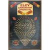 Image 1 : Large cartridge display board for Eley  Ammunition showing large printed cardboard  appliqué and car