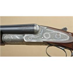 L. C. Smith “Monogram” grade 12ga side by  side shotgun, 3” chambers, 32” barrels,  single trigger, 