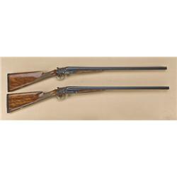 Pair of high grade Holland & Holland style  hand-detachable sidelock shotguns marked  “Made for Gast