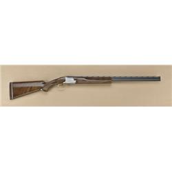 Browning superposed 410ga shotgun, Belgian  made, 28” barrels, Pigeon grade, “Skeet”  choked, near n