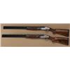 Image 9 : Pair of Perazzi SCO 12ga over/under shotguns,  elaborately high-art engraved in old-west  motifs ins