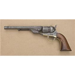 Colt Model 1860 Army Richards conversion,  rare 12 stop cylinder, .44 cal., 7-7/8”  barrel,  blue an