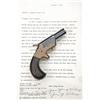 Image 1 : Important historic Marlin Victor Model single  shot derringer with documentation to Brigham  Young; 