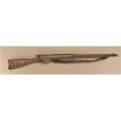 Remington Model 1899 bolt-action rifle, 30”  round barrel, blue finish, wood stock,  detachable maga