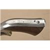 Image 3 : Colt Root side hammer spur trigger revolver,  .28 cal., 3-1/2” octagon barrel, nickel  finish, wood 