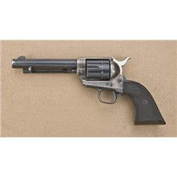 Colt SAA Second Generation revolver, .38  Special cal., 5-1/2” barrel, blue and case  hardened finis