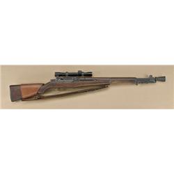 U.S. military issue M1-C Garand sniper rifle,  .30-06 caliber, serial #3617564, USMC issue,  1952-da