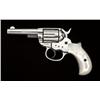 Image 1 : Colt Model 1877 Lightning Model ejectorless  DA revolver, .38 cal., 3-1/2” barrel, nickel  finish, p
