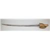 Image 1 : US Model 1860 Naval Cutlass, blade date 1864.  Grip altered to Oak and blade polished for a  1935 cl
