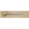 Image 7 : US Model 1860 Naval Cutlass, blade date 1864.  Grip altered to Oak and blade polished for a  1935 cl
