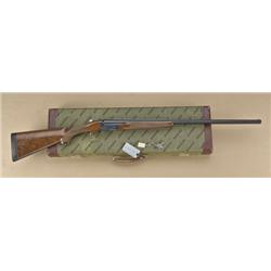 Winchester model 23 LD (Light Duck), 20ga  side-by-side shotgun, showing 28” barrels,  single trigge