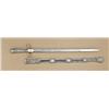 Image 1 : Ornate silver and gold-mounted South American  short-sword, approx. 29-3/8” overall with  23-7/8” bl