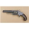 Image 1 : Smith & Wesson model 1-1/2 New Model .32  rimfire caliber revolver, blued finish,  bird’s head style