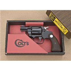 Colt Cobra Model DA revolver, .38 Special  cal., 2” barrel, black finish, lightweight  frame, checke