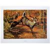 Image 2 : Lot of 10 prints consisting of: A) "African  Children" by David Shepherd. Image size  approx. 31"w x