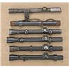 Image 1 : Lot of six vintage scopes for sporting  rifles. Four: Lyman all-weather scope marked  “Alaskan” seri