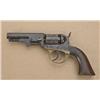 Image 1 : J.M. Cooper Pocket Model DA percussion   revolver, .31 cal., 4” octagon barrel, blue  finish, wood g