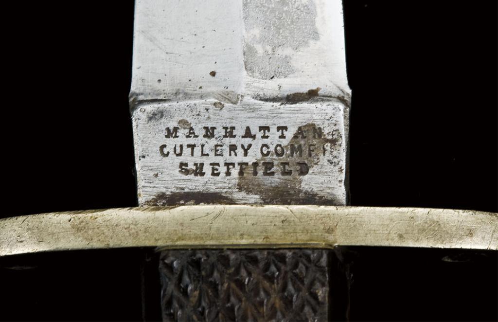 Sheffield dagger by Manhattan Cutlery. Approx. 95/8” overall with 51/