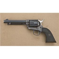 Colt SAA Second Generation revolver, .38  Special cal., 5-1/2” barrel, blue and case  hardened finis