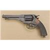 Image 1 : Kerr DA percussion revolver, .44 cal., 5-3/4”  octagon barrel, blue finish, checkered wood  grips, #