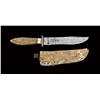Image 1 : Will & Finck Bowie knife. 12 1/8” overall  with 7 1/8” clip point blade, with sharpened  false edge.