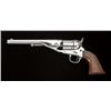 Image 1 : Colt model 1861 Navy Richards-Mason  Conversion to .38 rimfire caliber. Original  nickel finish, var