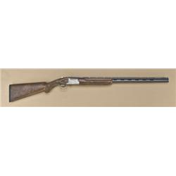 Classic Doubles model 101 “Field” 410ga  over/under shotgun showing ventilated rib,  perforated barr