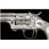 Image 2 : Merwin & Hulbert Frontier Army revolver, .44  M&H caliber. 7” round barrel, factory floral  intaglio