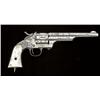 Image 3 : Merwin & Hulbert Frontier Army revolver, .44  M&H caliber. 7” round barrel, factory floral  intaglio