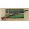 Image 1 : Remington model 32 factory Skeet marked 12ga  over/under shotgun with fancy checkered  custom stock,
