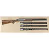 Image 1 : Kreighoff Model 32 gold-crown, 4-barrel skeet  set, 12ga, over/under shotgun. Highly  engraved, gold