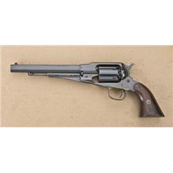 Remington model 1858 New Model Army, .44  caliber percussion, US martially marked,  blued finish, ca