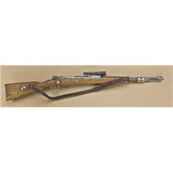 German Mauser K98 with ZF41 sniper scope,  manufactured at the Burlion-Lubecker  Mashinenfabrik, Lub
