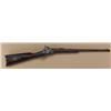 Image 1 : Sharps New Model .52 caliber breech-loading  carbine with iron patch-box mounting. Serial  #81726. T