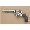 Image 1 : Colt Thunderer .41 caliber double-action  revolver, 5” barrel, nickel plated,  hard-rubber grips, se