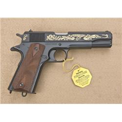 Colt John M. Browning Government Model  Commemorative 1911 semi-auto pistol, .45  cal., 5” barrel, b