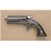 Image 1 : Bacon Arms Co. Pepperbox revolver, .22 cal.,  2-1/2” barrels, blue finish, wood grips,  #925. This g