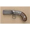 Image 1 : Small frame, bag shaped grip Blunt & Syms  Underhammer pepperbox ring trigger revolver,  .28 cal., 2