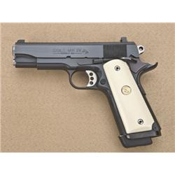 Upgraded and customized Colt MK IV Series 80  semi-auto pistol, .45 cal., 4-1/4” barrel,  black fini