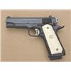 Image 1 : Upgraded and customized Colt MK IV Series 80  semi-auto pistol, .45 cal., 4-1/4” barrel,  black fini