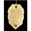 Image 2 : Important presentation Police badge from  Superintendent of Pittsburgh Police Peter P.  Walsh to leg