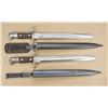 Image 1 : Lot of two bayonets for model 1898 Krag  rifles in very good plus to near fine  condition with scabb