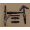Image 1 : Lot of six tools for M1-Garands and M14’s,  U.S. military issue in oak display case with  brass hing