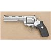 Image 1 : Colt Anaconda Model DA stainless steel  revolver with Colt factory blue plastic carry  case, .45 Col